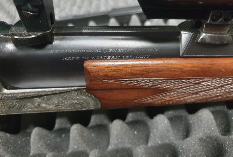***VENDIDA*** fabulosa escopeta/rifle superpuesto de la prestigiosa marca alemana Sauer & Sohn, Western 22