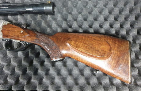 ***VENDIDA*** fabulosa escopeta/rifle superpuesto de la prestigiosa marca alemana Sauer & Sohn, Western 31