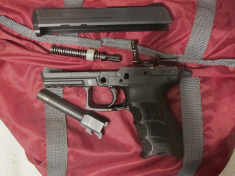 Cambio pistola hk p30 por carabina 22 o rifle a mayores de lo de las fotos iría una funda safariland 11