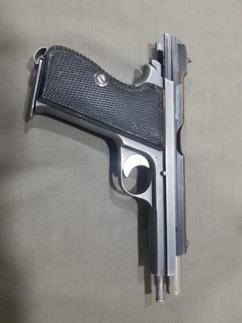 Hola, vendo estupenda Sig P210 en cal 9para de 5 pulgadas en perfecto estado por no darle uso por 1450€.
Guiada 02