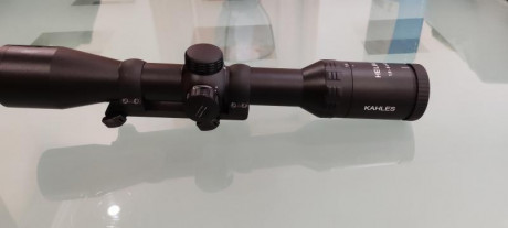 Vendo kahles helia 5 1,6-8x42i con monturas blaser originales de 30mm.
1400€ con envío.
El visor no ha 01