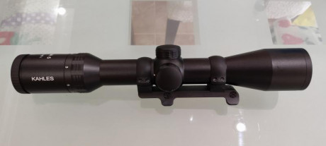 Vendo kahles helia 5 1,6-8x42i con monturas blaser originales de 30mm.
1400€ con envío.
El visor no ha 00