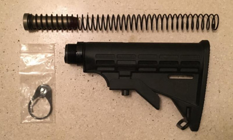 Se vende culata retráctil Schmeiser AR-15.

En perfecto estado de conservación y uso.

Kit completo tal 01
