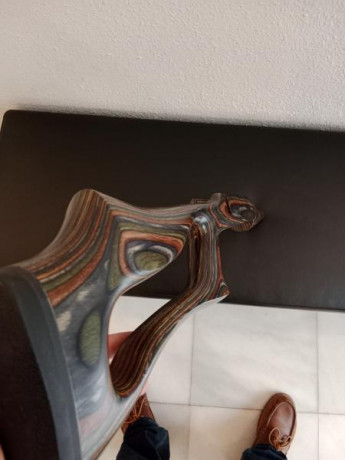 Como nueva, usada 3 veces. Para acción CZ 455 Varmint. Laminada color forest camo.

Precio: 130€. VENDIDA.

 00