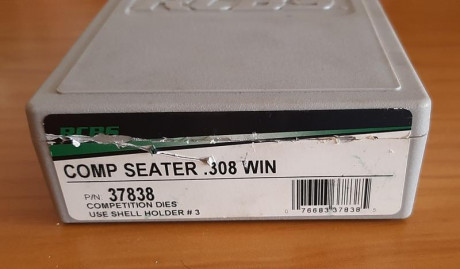 Vendo dies de competición para el calibre .308 win.
- Die Redding tipo S full sizing (recalibra toda la 02
