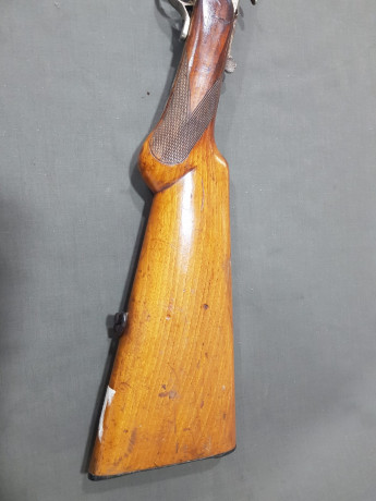 Vendo escopeta Norica (Beristain, Barcelona) 72cm monotiro cal 16 por no usar por 100€.
Saludos. 02