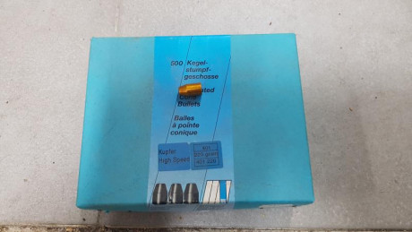 Hola, vendo puntas HN cal. 40 SW de 220 grains. 3 cajas de 500u sin abrir y una empezada a 50€ la caja.
Saludos. 01