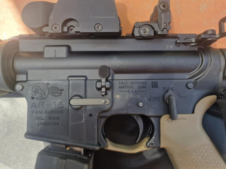 Con todo el dolor vendo mi Ar15 de colt por no darle ningún uso, no tiene más de 150 disparos realizados. 20