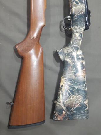 Vendo Sig SHR 970 en cal. 30-06 con dos culatas por no darle uso por 800€ transporte incluido.
Tambien 20