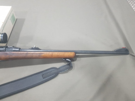Vendo rifle HK 940 cañon largo en calibre 7x64 con montura original de 25 por 600€.
Saludos. 21