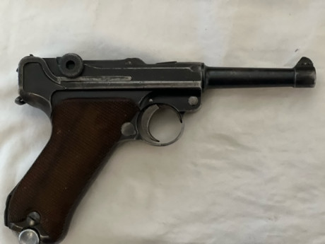vendo luger p08, DWM, 9mm parabelum, de la policia alemana, captura rusa, todos los numeros que lleva 01