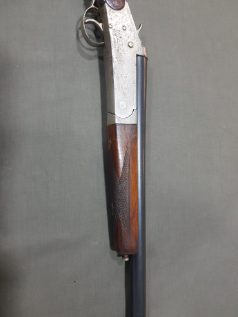 Vendo escopeta Norica (Beristain, Barcelona) 72cm monotiro cal 16 por no usar por 100€.
Saludos. 12