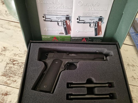 20230815_201222.jpg Hola vendo Pistola Remington R1 1911 calibre 9mmpb prácticamente nueva muy pocos 00