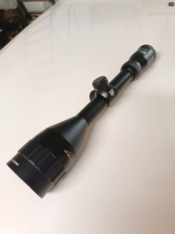 Hola buenas, vendo este visor Nikko Stirling Mountmaster 4-12x50AO. Tal como se ve en las fotos. Muy poco 00