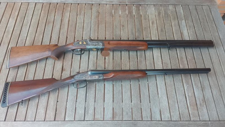 Se vende:

sarriugarte excelsior original impecable 1500 euros
ugartechea 75 cañón de 60 cm monogatillo 01