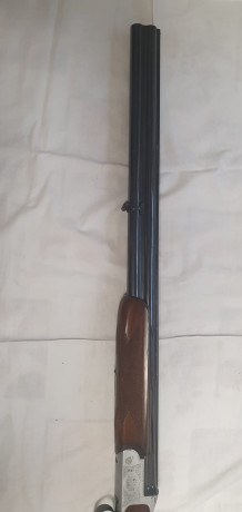 Muy buenas.
Un compañero vende dos escopetas.
Se trata de una paralela Hnos. ZABALA del 12 y una superpuesta 21
