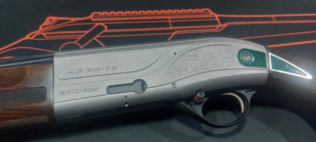 Un amigo vende está escopeta Beretta 
Lágrima verde accesorios y maleta 00