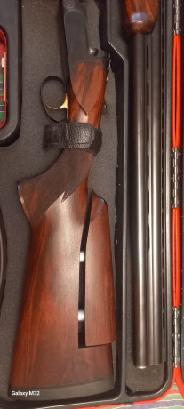 Perazzi modelo MX8 Trap calibre 12, longitud de cañón 75 cm , con chockes intercambiables, afrezco con 82
