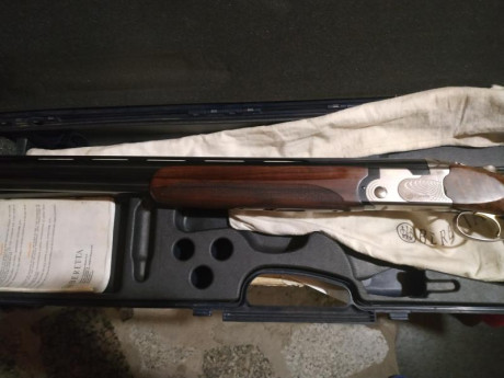 Vendo escopeta superpuesta Beretta de tiro 
Es el modelo puré trap 686E
Está recién revisada por la casa 21