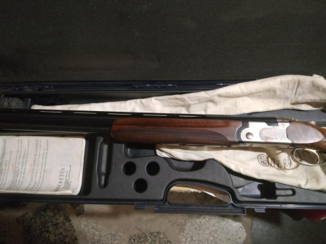 Vendo escopeta superpuesta Beretta de tiro 
Es el modelo puré trap 686E
Está recién revisada por la casa 20