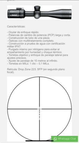 Vendo este visor Compacto en perfectas condiciones, prácticamente sin uso, solo en una carabina del 22 02