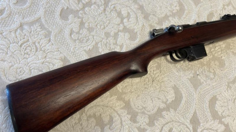Vendo carabina Destroyer de calibre 9mm parabellum, en perfecto estado, maderas restauradas al aceite, 12