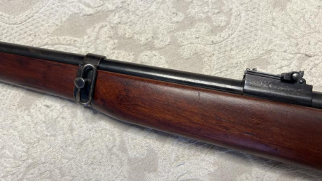 Vendo carabina Destroyer de calibre 9mm parabellum, en perfecto estado, maderas restauradas al aceite, 10
