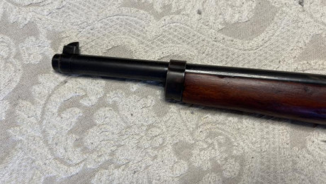 Vendo carabina Destroyer de calibre 9mm parabellum, en perfecto estado, maderas restauradas al aceite, 21