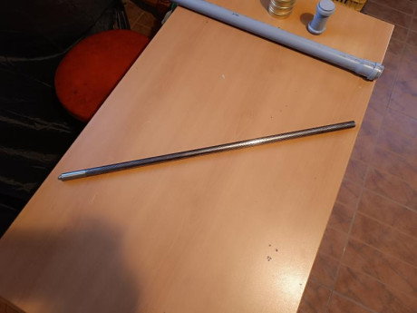 Vendo cañón Alfa Precision de calibre 4.5, específico para balines. Está mecanizado para la Steyr LG 110. 02
