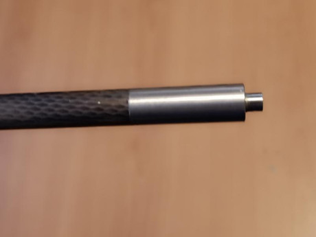 Vendo cañón Alfa Precision de calibre 4.5, específico para balines. Está mecanizado para la Steyr LG 110. 01