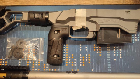 Lo dicho, vendo este pedazo de rifle. Un Savage Élite Precisión del 300 PRC cañón de 30" y perfil 11