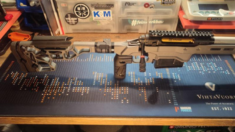Lo dicho, vendo este pedazo de rifle. Un Savage Élite Precisión del 300 PRC cañón de 30" y perfil 30