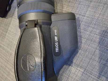 Vendo monocular termico Pulsar Telos XP50 Lrf prácticamente nuevo, comprado en octrubre 2023, va con su 00