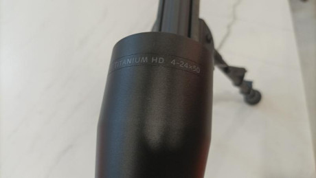 Lo dicho vendo Bergara wilderness sierra 308win,
Visor delta titanium HD 4-24X50 RETICULA ILIMINADA 4A 00