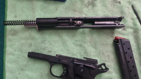  20230815_201222.jpg Hola vendo Pistola Remington R1 1911 calibre 9mmpb prácticamente nueva muy pocos 120