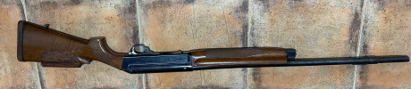 Se vende escopeta Benelli en buen estado repetidora de varilla y adaptador para pluma. 
La escopeta se 02