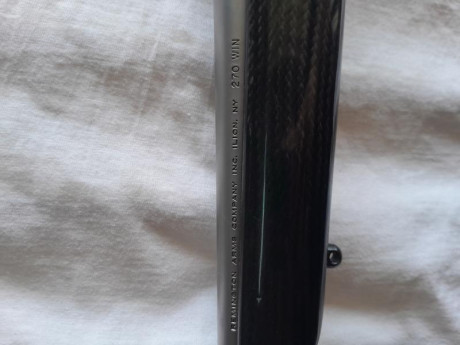 Vendo Remington 700 titanium en calibre 270 win. Culata de fibra de carbono, carril picatinny Recknagel 00