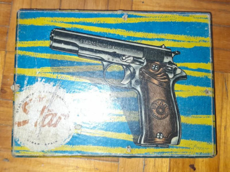 Caja de pistola Star Súper S del 9 Cto. con manual de instrucciones, precio 30 euros más 6 de portes de 01