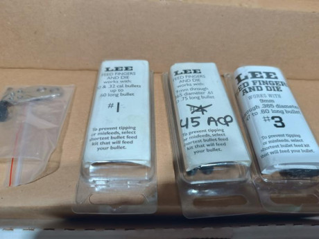 Vendo alimentador de proyectiles LEE para progresiva en perfecto estado.
Para calibre 9mm y 45 ACP / 44

Precio: 11