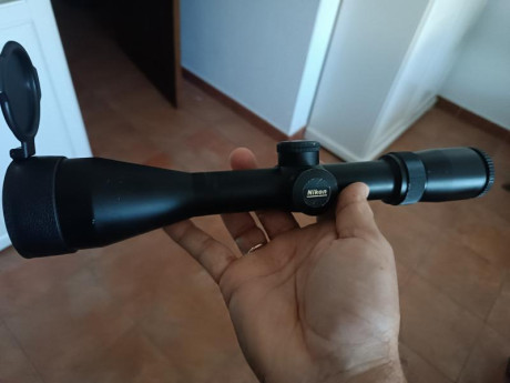 Vendo visor Nikon en buen estado, con mucha luminosidad, muy bueno para aguardos. Precio350 :sniper 02