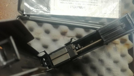 Uno de los escasos ejemplares que se importaron a España de la pistola INTRATEC modelo SPORT 22 del calibre 02