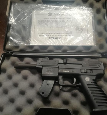 Uno de los escasos ejemplares que se importaron a España de la pistola INTRATEC modelo SPORT 22 del calibre 01