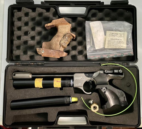 Nuevo precio: 550€
Vendo pistola Hammerli AP40, en perfecto estado, tras revisión en Ibergrips.
Cilindro 20