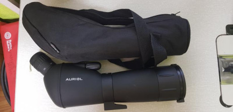 Vendo Telescopio Terrestre marca Auriol 20-60x60 35 euros, esta nuevo sin estrenar, tiene funda de transporte,tripode 01