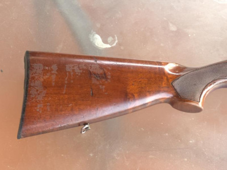 Franchi 12/70 prestige. Con choke fijo del 3. Tiene algún desperfecto estético pero funciona perfectamente. 12
