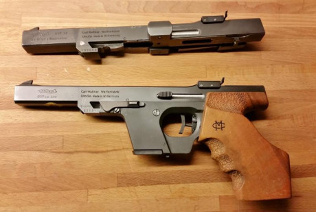 Buenas

Busco Walther Modelo GSP (no la Expert) en calibre .22 L.R.; también podría ser con los dos carros 00