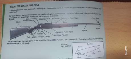 VENDIDO .Vendo rifle remington BDL calibre 308 w. El rifle lleva . El cargador es metálico ,alza regulable 40