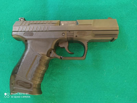   Buenas tardes

Pongo en venta una pistola Walther modelo P99 en calibre 9mm Parabellum. 

Arma en impecable 02