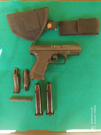   Buenas tardes

Pongo en venta una pistola Walther modelo P99 en calibre 9mm Parabellum. 

Arma en impecable 01