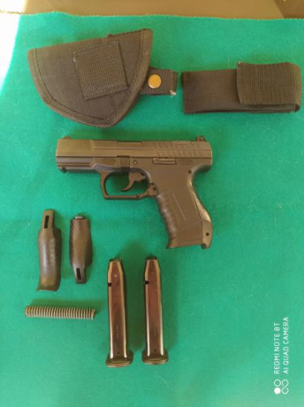   Buenas tardes

Pongo en venta una pistola Walther modelo P99 en calibre 9mm Parabellum. 

Arma en impecable 00